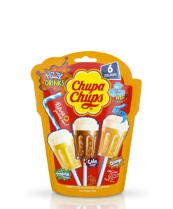 Chupa Chups Fizzy Drinks 8 X 90g