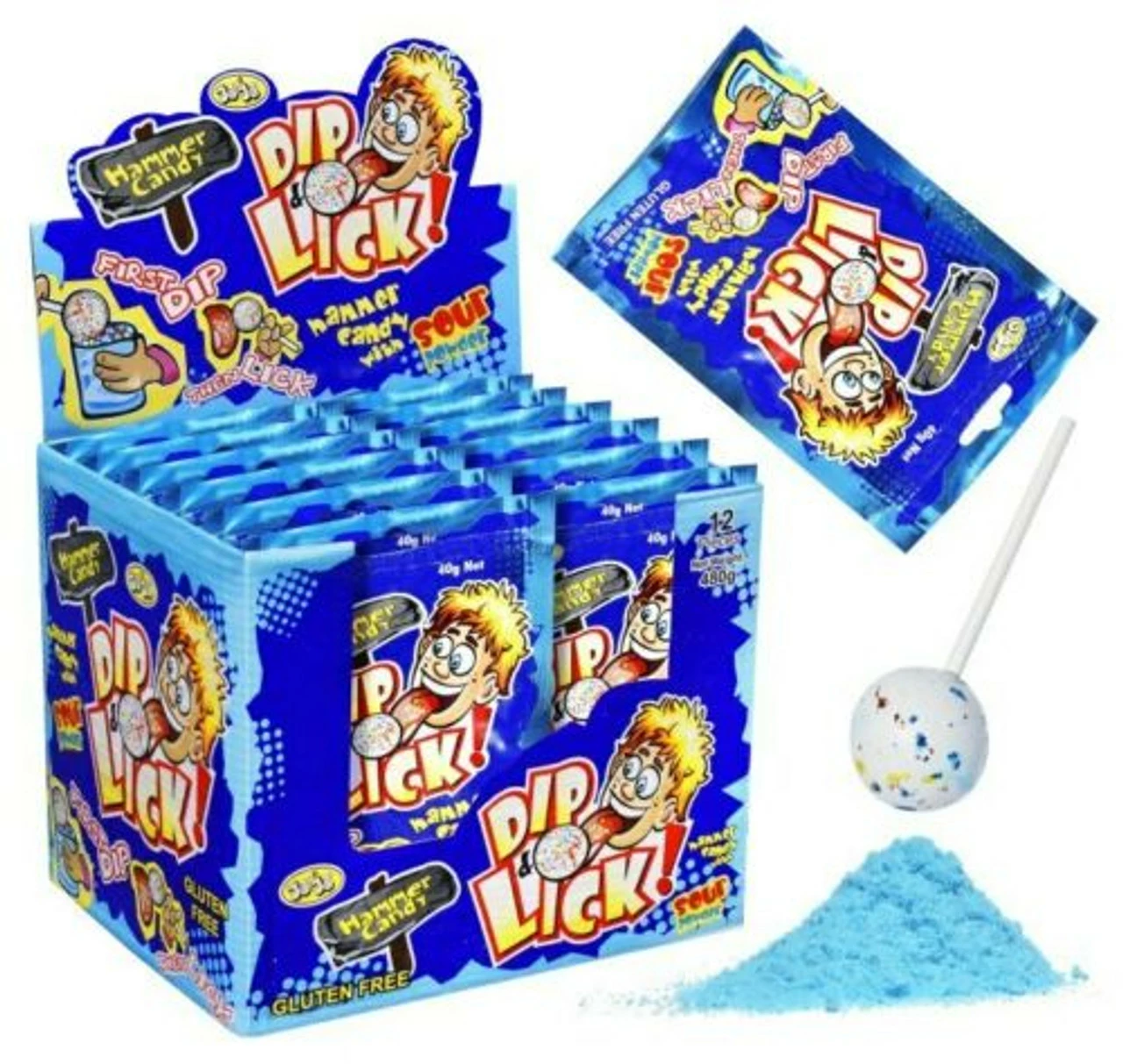 Dip & Lick Hammer Candy 3 Dip & Lick Hammer Candy