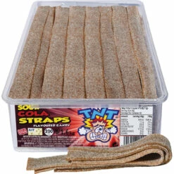 TNT Sour Straps Cola Plain 200 Pieces 5 TNT Sour Straps Cola Plain 200 Pieces -CONFECTIONERY WORLD Shop TNT Sour Cola Straps 48187.1711318042