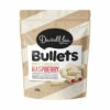 Darrell Lea White Chocolate Raspberry Bullets -CONFECTIONERY WORLD Shop White Choc raspberry bullet 200g 12762.1670460929