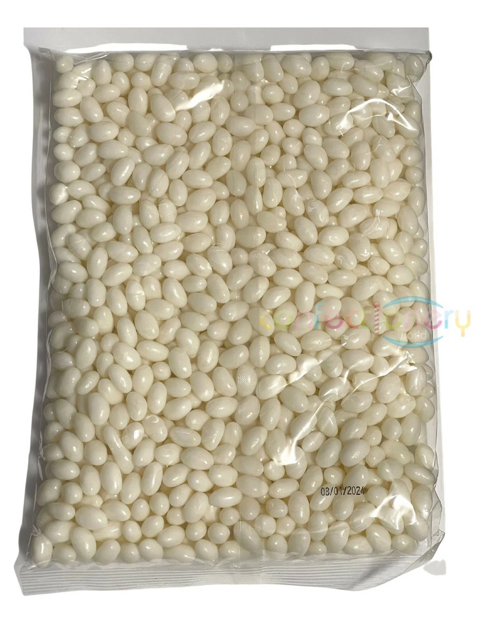 Jelly Beans White Mini 1kg 4 Jelly Beans White Mini 1kg - Image 2