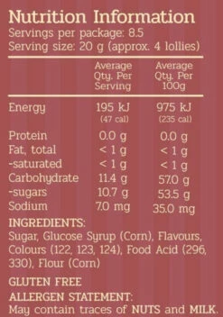 Acid Drops Scott Bros 170g