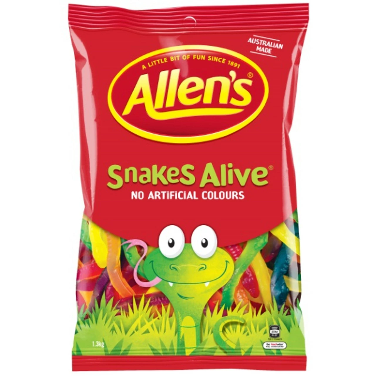 Allens Snakes Alive Allen's 1.3kg 3 Allens Snakes Alive Allen's 1.3kg