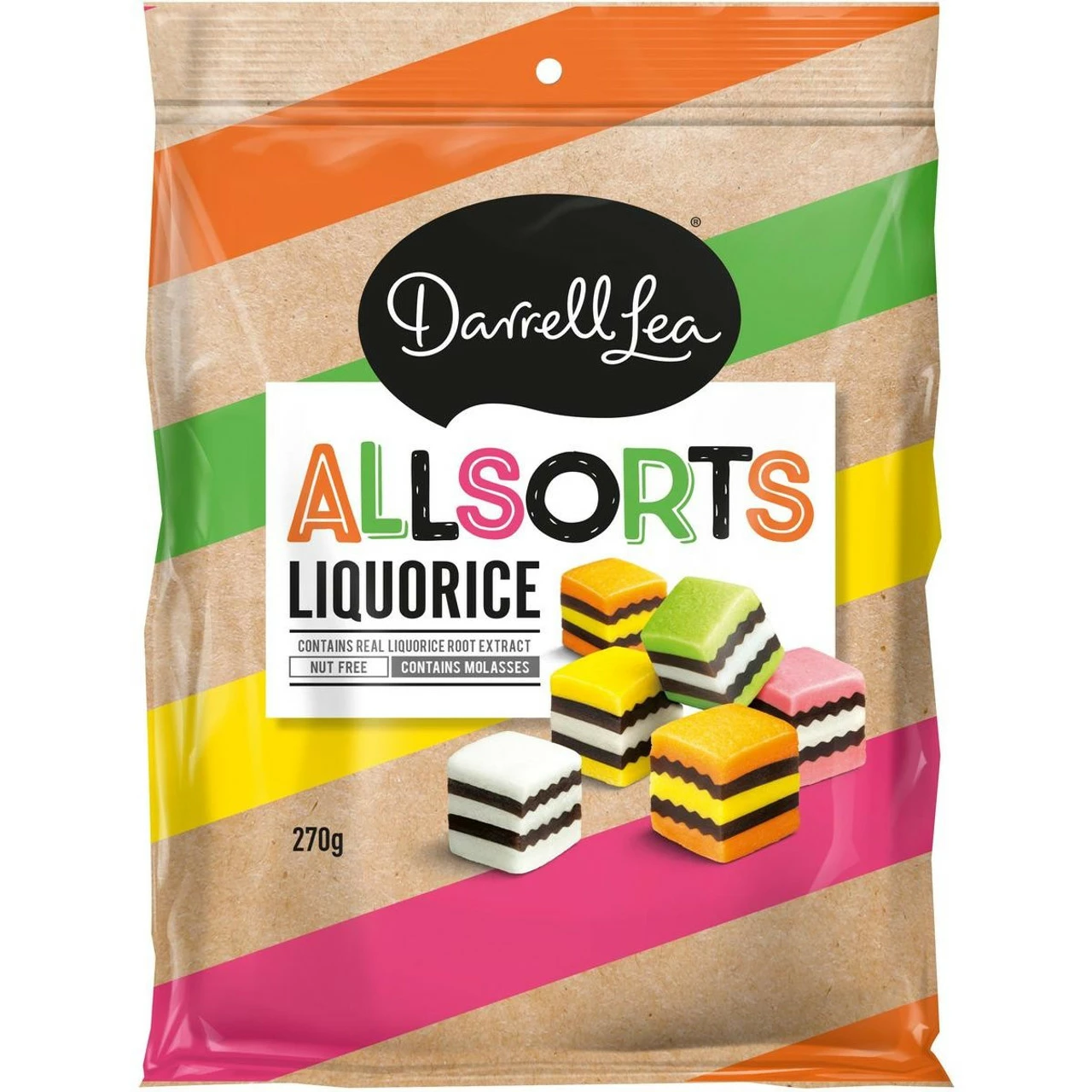 Darrell Lea Licorice Allsorts 270g 4 Darrell Lea Licorice Allsorts 270g - Image 2