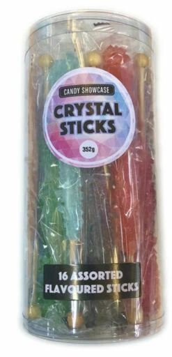 Crystal Sticks 16 Assorted 352g