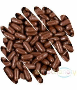 Milk Chocolate Liquorice Bullets 1kg -CONFECTIONERY WORLD Shop bullets chocolate loose frame 10210.1707283705
