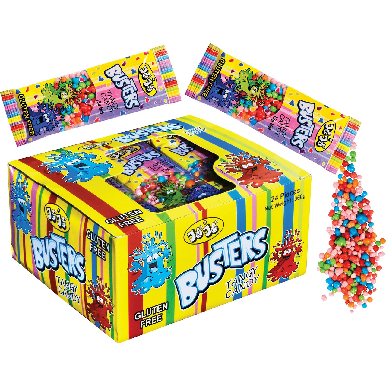 Busters Tangy Candy 24 X 15g 3 Busters Tangy Candy 24 X 15g