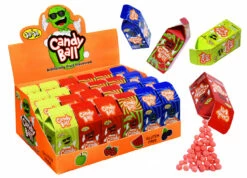 Candy Ball JoJo Fruity Flavours 24 X 30g -CONFECTIONERY WORLD Shop candy ball jojo box singles sample 97883.1699944660