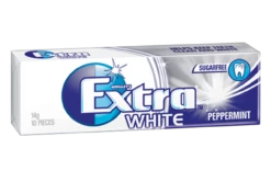 Wrigley's Extra White Sugarfree Gum Peppermint 30 X 14g -CONFECTIONERY WORLD Shop extrawhitepeppermintsingle 78716.1650503280