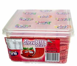 Fini Strawberry Belts 150 Pcs 7 Fini Strawberry Belts 150 Pcs -CONFECTIONERY WORLD Shop fini strawberry belts 150pcs 12302.1655938403