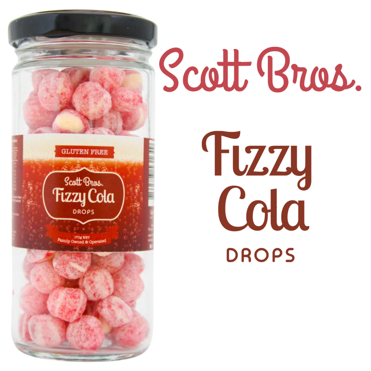 Fizzy Cola Drops Scott Bros 170g 6 Fizzy Cola Drops Scott Bros 170g - Image 4