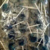 Small Flat Blue Lollipops 1kg