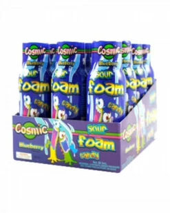 Sour Foam Candy Cosmic Blue Raspberry 5 Sour Foam Candy Cosmic Blue Raspberry -CONFECTIONERY WORLD Shop foam candy blueberry 55386.1698106376