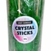 Crystal Sticks 16 Apple Green 396g -CONFECTIONERY WORLD Shop green 16 sticks 48414.1706054170