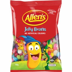 Allens Jelly Beans Allen's Hang Sell Box 12 X 190g