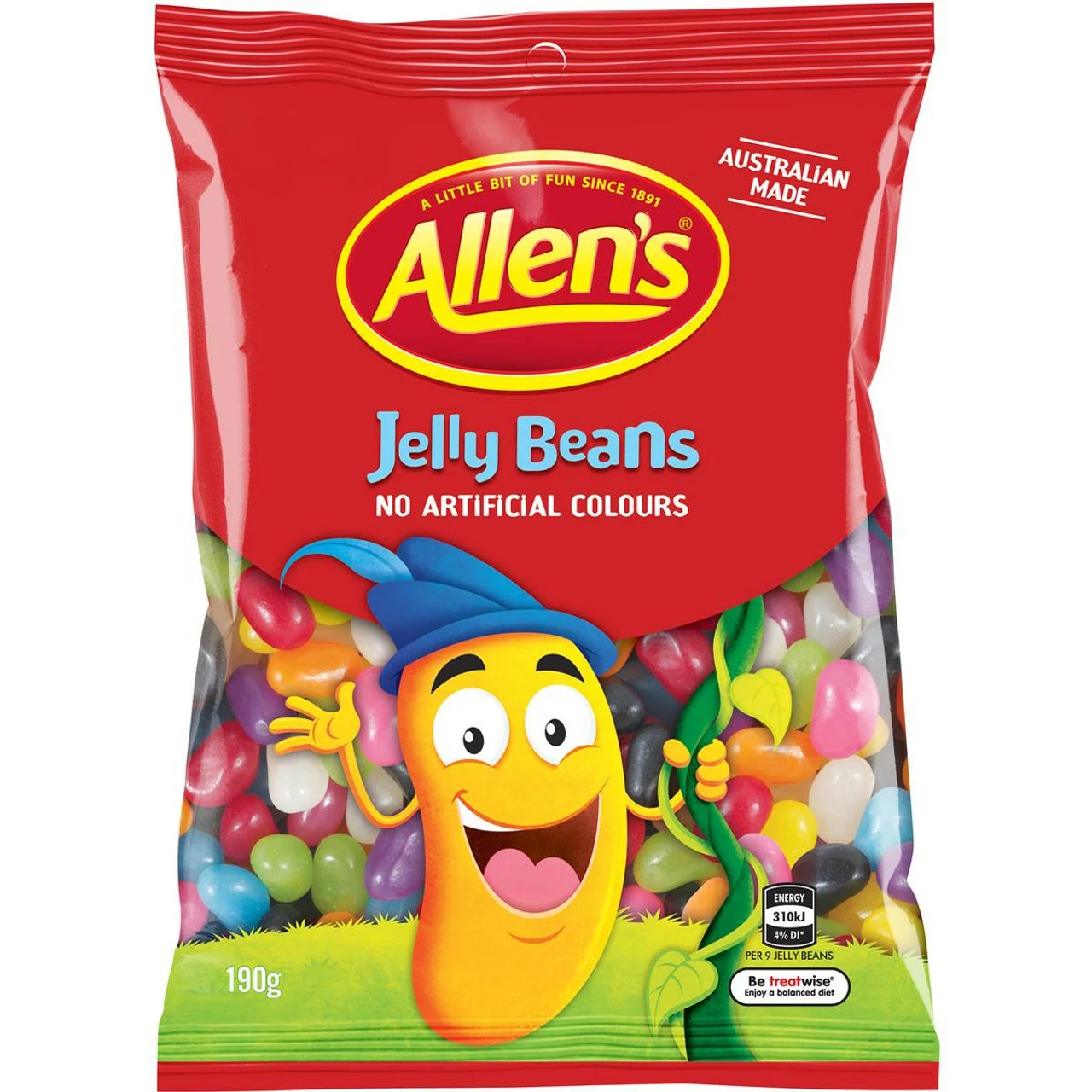 Allens Jelly Beans Allen's Hang Sell Box 12 X 190g 3 Allens Jelly Beans Allen's Hang Sell Box 12 X 190g