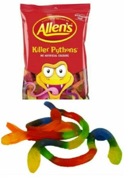Allens Killer Pythons Allen's 1kg 7 Allens Killer Pythons Allen's 1kg -CONFECTIONERY WORLD Shop killer python 1kg allens 14078.1668653957
