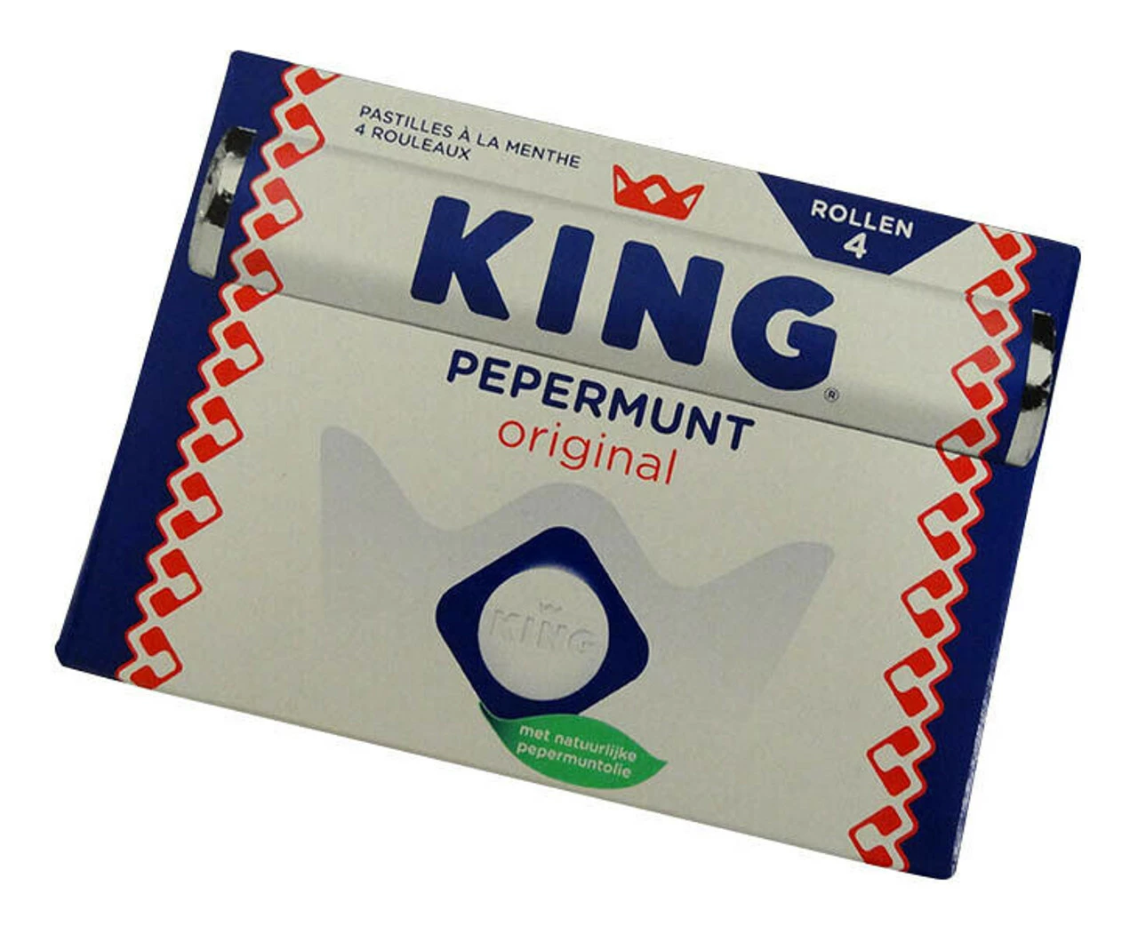 King Peppermint Rolls Pepermunt Original 4 Rolls 3 King Peppermint Rolls Pepermunt Original 4 Rolls