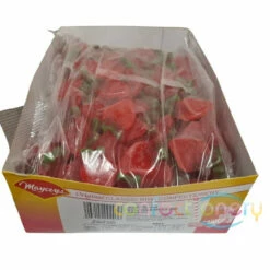 Mayceys Sour Strawberries 265pc 1.7kg Box NZ -CONFECTIONERY WORLD Shop mayceyssourstrawberriesbox1.7kg 57439.1698699349