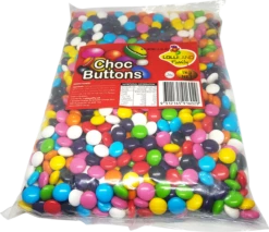 Choc Buttons Mixed 1kg
