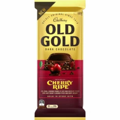 Cadbury Old GoldCherry Ripe Block 180g
