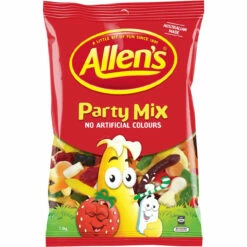 Allens Party Mix Allen's 1.3kg -CONFECTIONERY WORLD Shop party mix allens 55339.1668121736