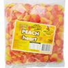 Peach HEARTS Lolliland 1kg -CONFECTIONERY WORLD Shop peachhearts1kg 66598.1707284351