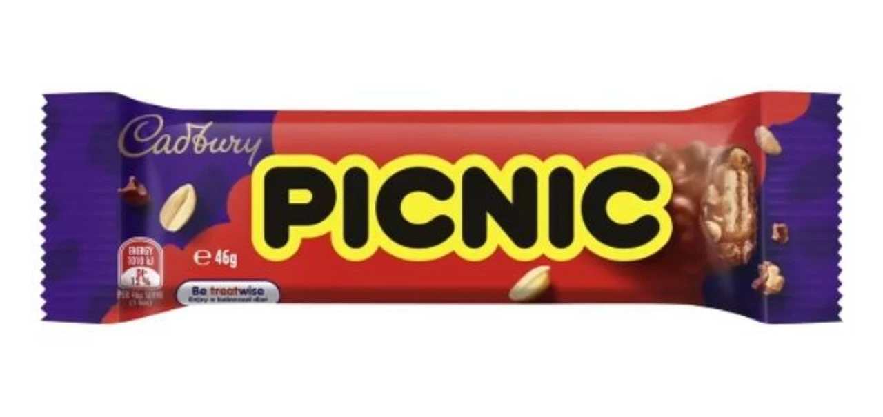 Cadbury Picnic 25 X 46g 3 Cadbury Picnic 25 X 46g
