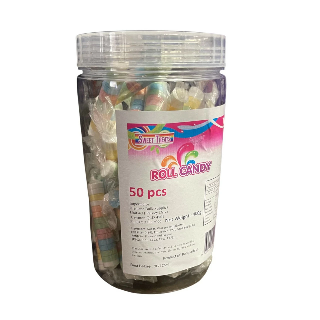 Roll Candy 400g Tub 4 Roll Candy 400g Tub - Image 2