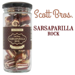 Sarsaparilla Rocks Scott Bros 155g -CONFECTIONERY WORLD Shop scottssars 90061.1713072812