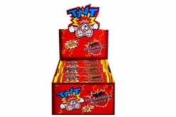 TNT Sour Shock Chew Bars Red Raspberry 80 X 9g -CONFECTIONERY WORLD Shop shock red raspberry tnt chew bar 04791.1699944501