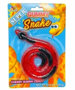 Super Gummi Snake 150g Single Red