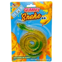 Super Gummi Snake 150g Single Yellow Green