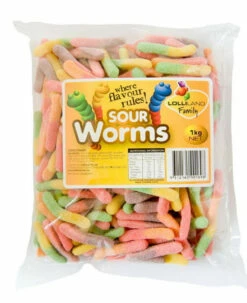 Sour Worms Lolliland 1kg