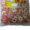 Strawberry Rings Lolliland 1kg -CONFECTIONERY WORLD Shop strawberry rings 15814.1707284298