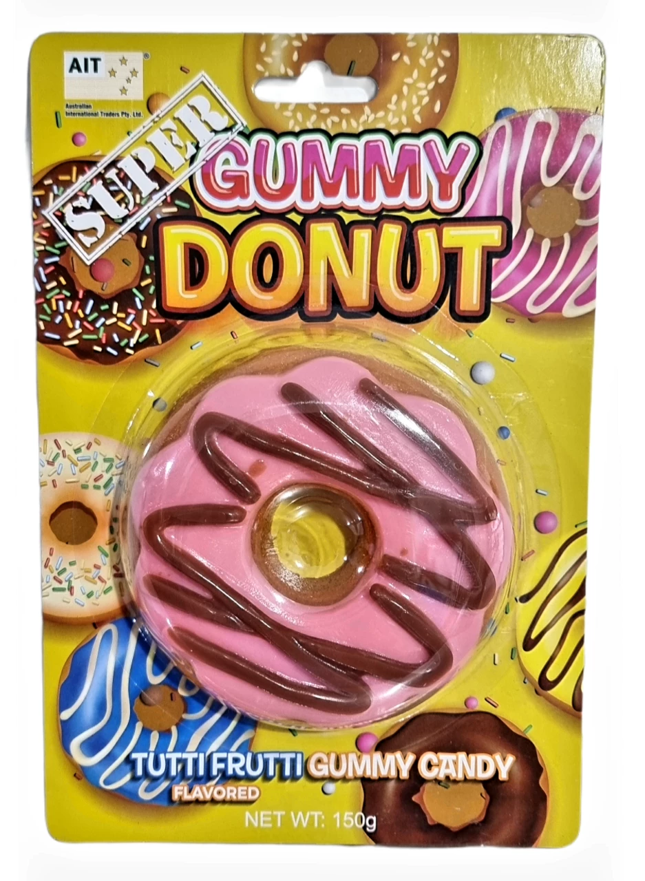Super Gummi Donut 150g 3 Super Gummi Donut 150g