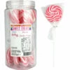 Swirl Pops 16 JAR Lollipops Pink