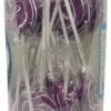 Swirly Pops 24 Lollipops Purple -CONFECTIONERY WORLD Shop swirlpoppurple 46614.1707284856