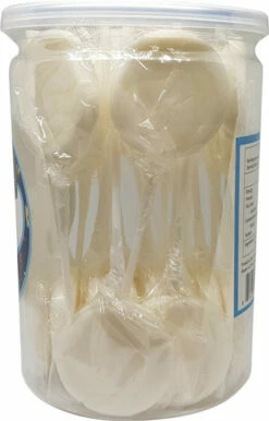 Swirly Pops 24 Lollipops White
