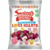 Swizzels Love Hearts Mini Rolls 350g -CONFECTIONERY WORLD Shop swizzels love heart 350g 89316.1706766801