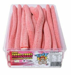 TNT Sour Turbo Tubes Strawberry