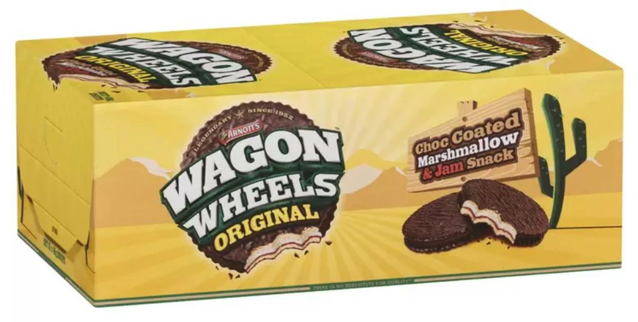 Wagon Wheels Original 16 X 48g 3 Wagon Wheels Original 16 X 48g