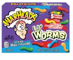 Warheads Lil' Worms Theatre Box 99g