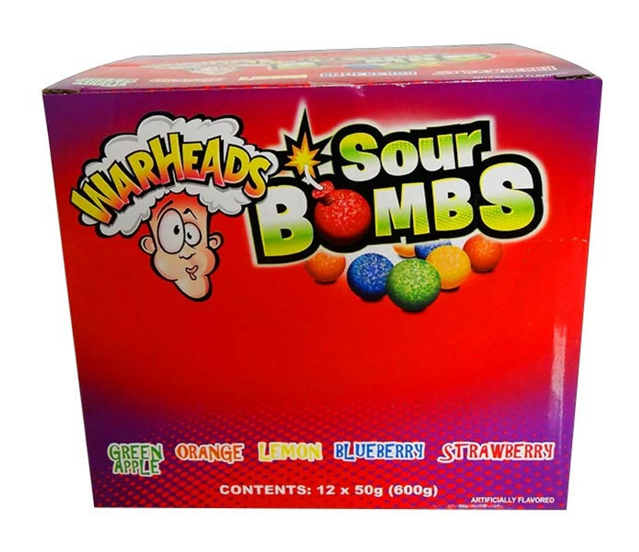 Warheads Sour Bombs 3 Warheads Sour Bombs