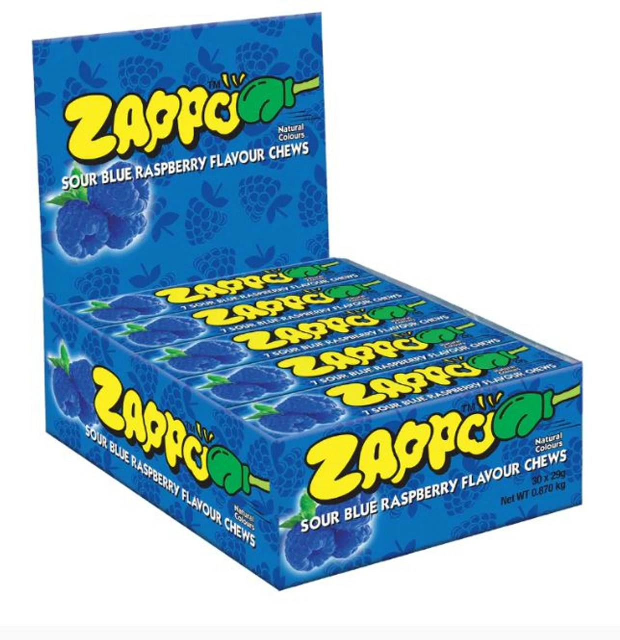 Crown Zappo Blue Raspberry 30 X 29g 3 Crown Zappo Blue Raspberry 30 X 29g