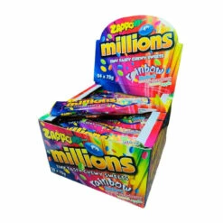 Zappo Millions Rainbow 24 X 75g 7 Zappo Millions Rainbow 24 X 75g -CONFECTIONERY WORLD Shop zappo millions box rainbow 96612.1710812398