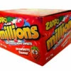 Zappo Millions Strawberry 24 X 75g -CONFECTIONERY WORLD Shop zappo millions strawberry box side 69381.1710811706