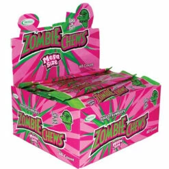 Zombie Chews Sour Strawberry 72 Pieces